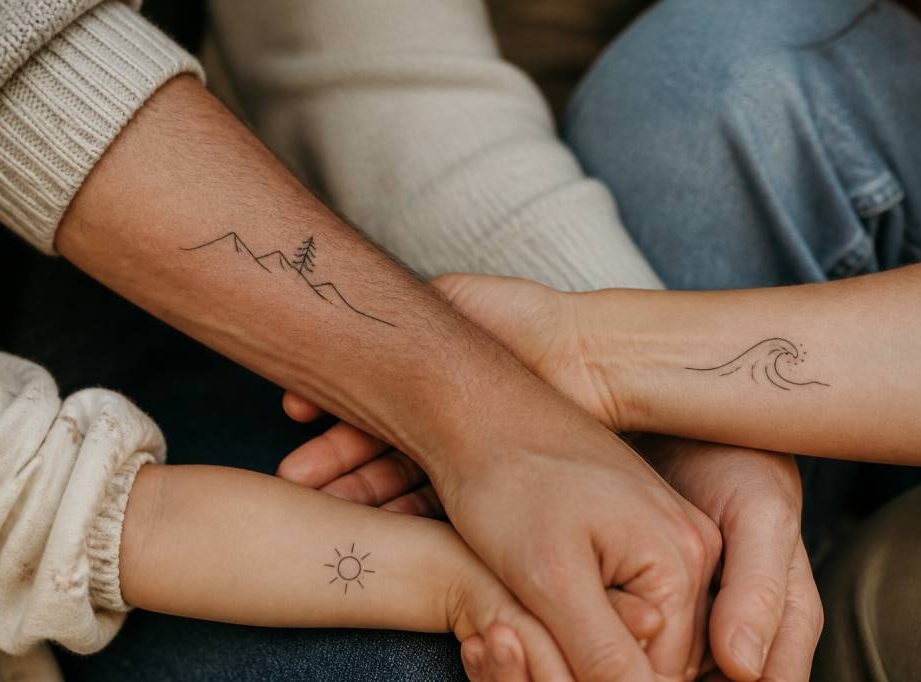 Idée tatouage en commun : 30 inspirations originales à partager à deux ou en famille