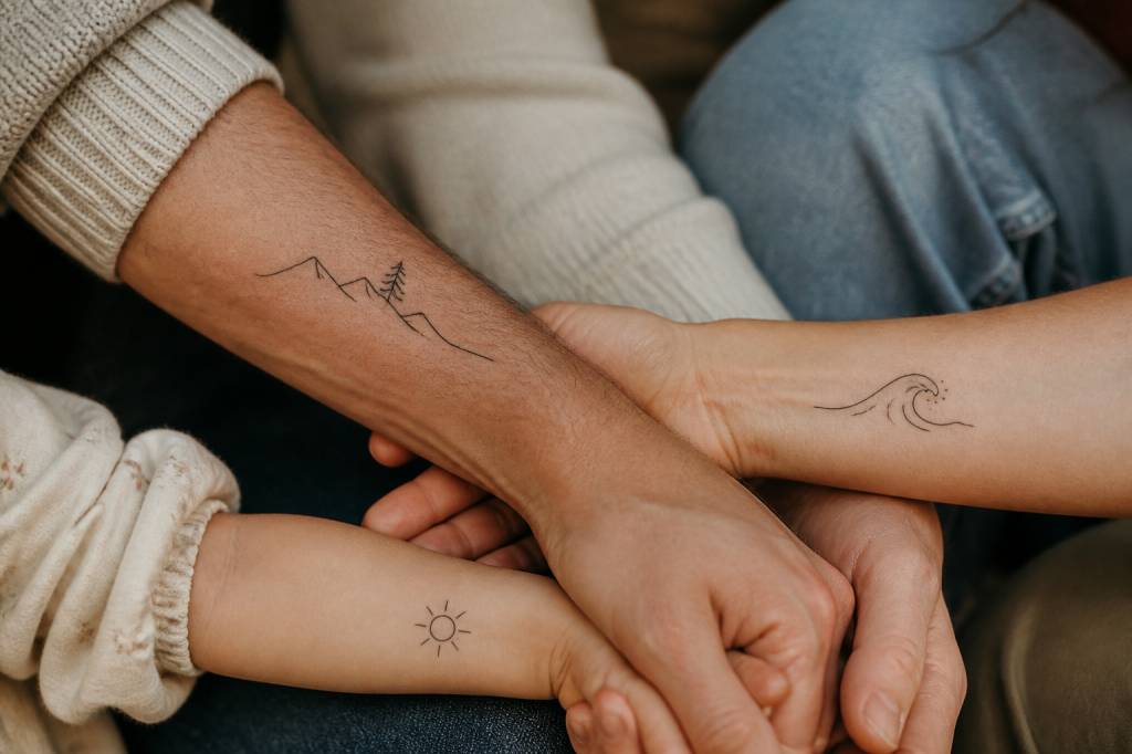 Idée tatouage en commun : 30 inspirations originales à partager à deux ou en famille