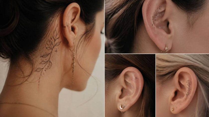 Tattoo oreille femme : les idées tendance pour un style élégant et original
