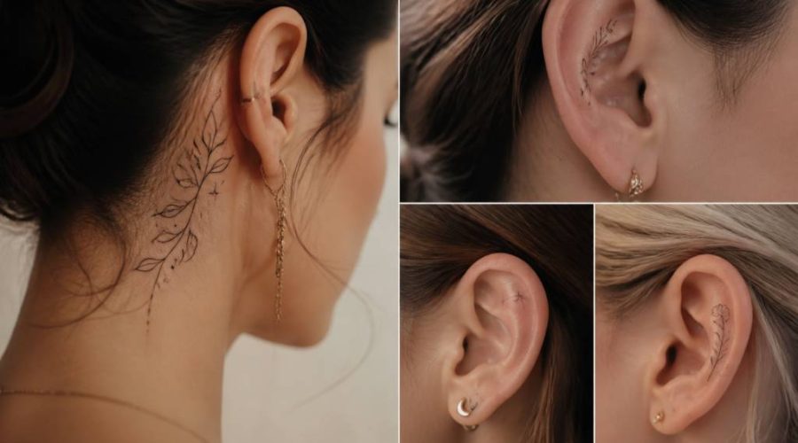 Tattoo oreille femme : les idées tendance pour un style élégant et original