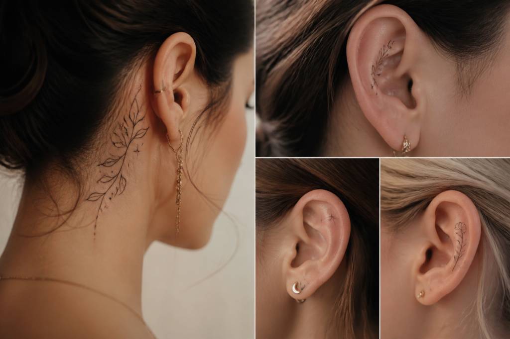 Tattoo oreille femme : les idées tendance pour un style élégant et original