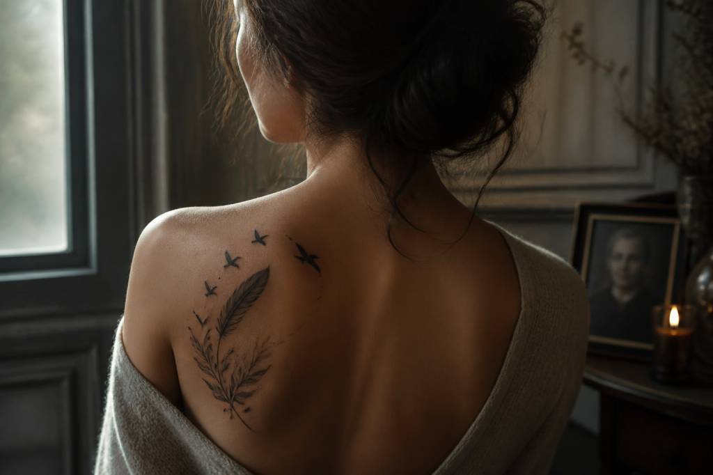 Tatouage deuil conjoint : 10 idées symboliques pour honorer sa mémoire