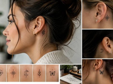 Tatouage pres de l'oreille : idées, significations et conseils pour un choix discret