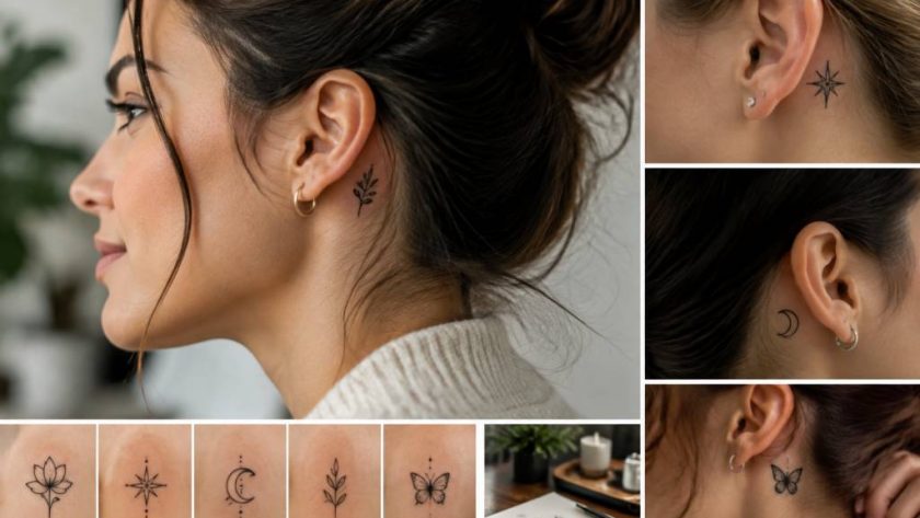 Tatouage pres de l'oreille : idées, significations et conseils pour un choix discret