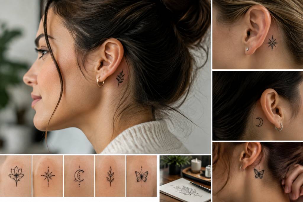 Tatouage pres de l'oreille : idées, significations et conseils pour un choix discret
