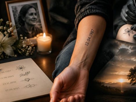 Tatouage date de décès : significations, idées et précautions à connaître