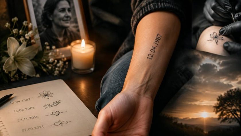 Tatouage date de décès : significations, idées et précautions à connaître