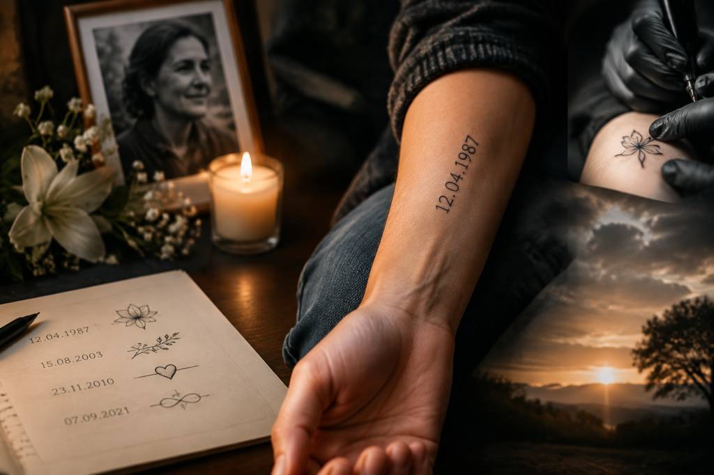 Tatouage date de décès : significations, idées et précautions à connaître