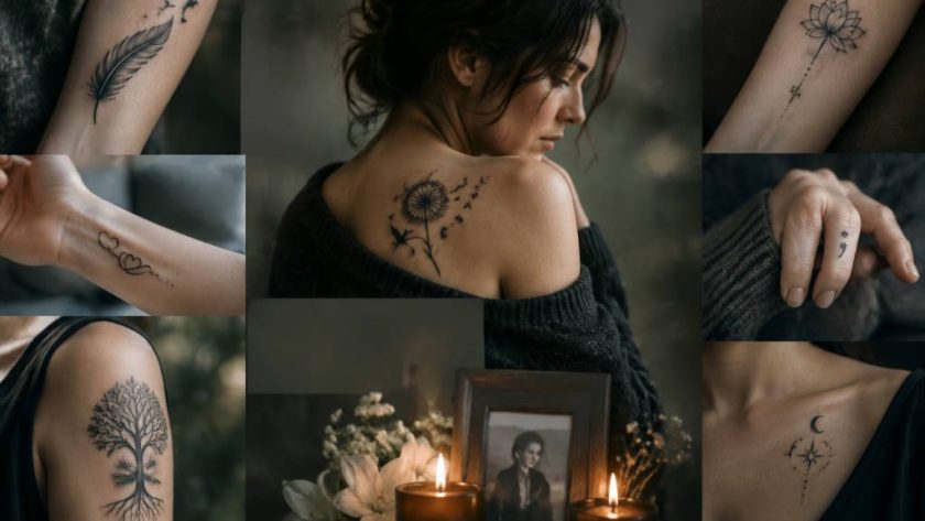 Tatouage symbole deuil : 15 idées porteuses de sens pour rendre hommage à un être cher