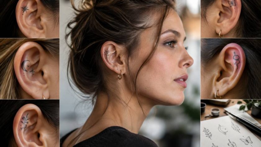 Tatouage dans l’oreille femme : idées originales et conseils avant de se lancer