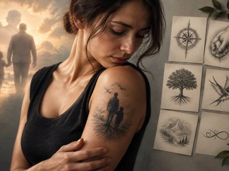 Tatouage deuil papa : idées et significations pour lui rendre hommage