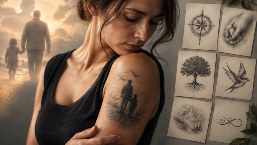 Tatouage deuil papa : idées et significations pour lui rendre hommage
