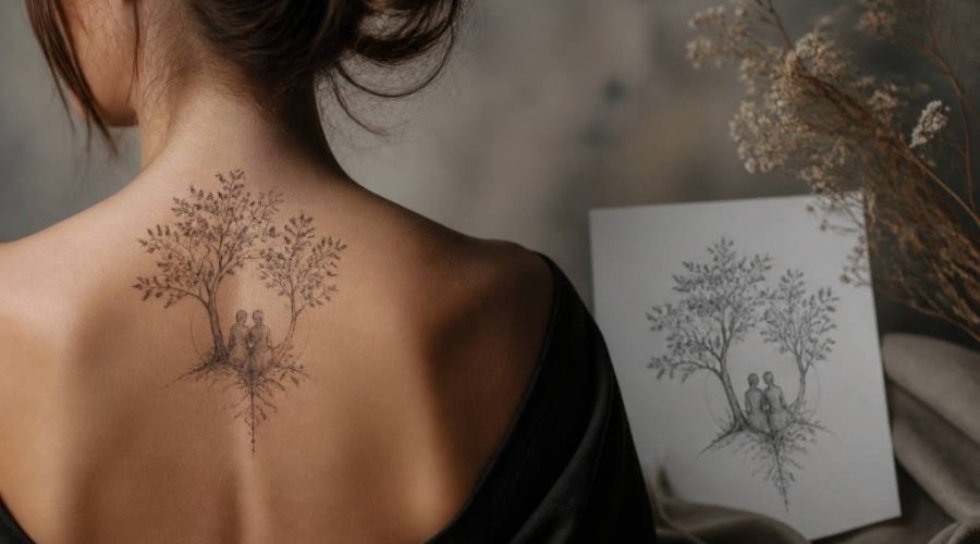 Tatouage hommage parents décédés : 15 idées symboliques et touchantes