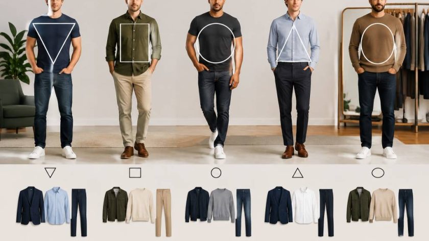 Morphologie hommes : comment choisir ses vêtements selon sa silhouette