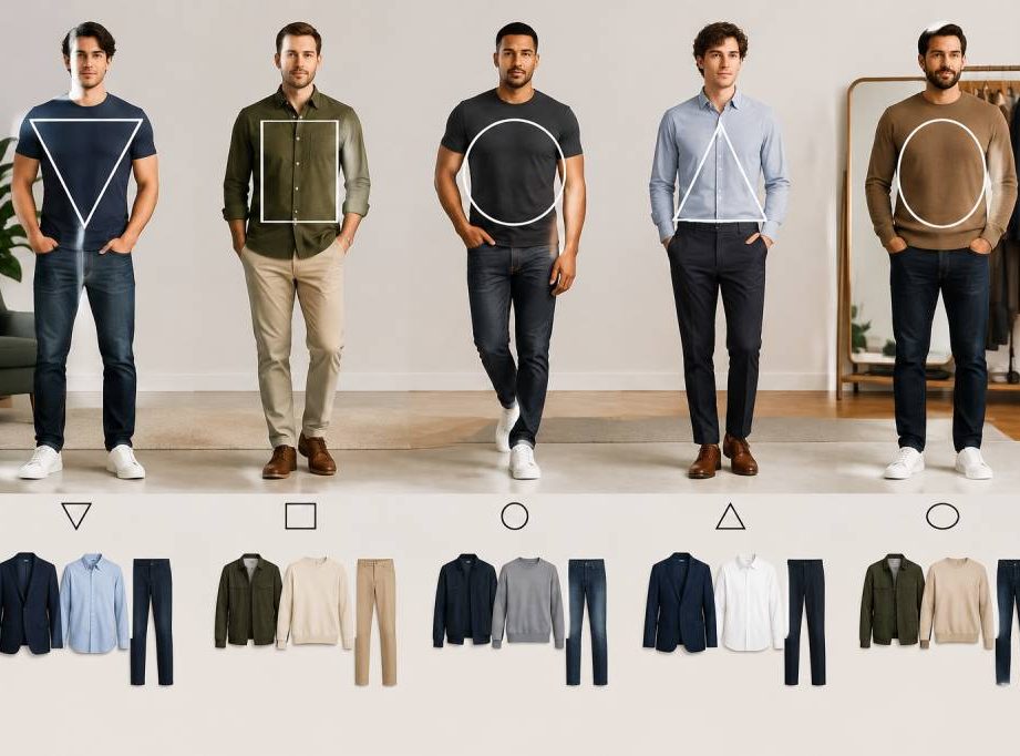 Morphologie hommes : comment choisir ses vêtements selon sa silhouette