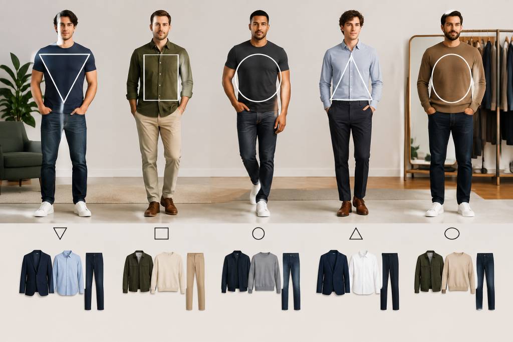 Morphologie hommes : comment choisir ses vêtements selon sa silhouette