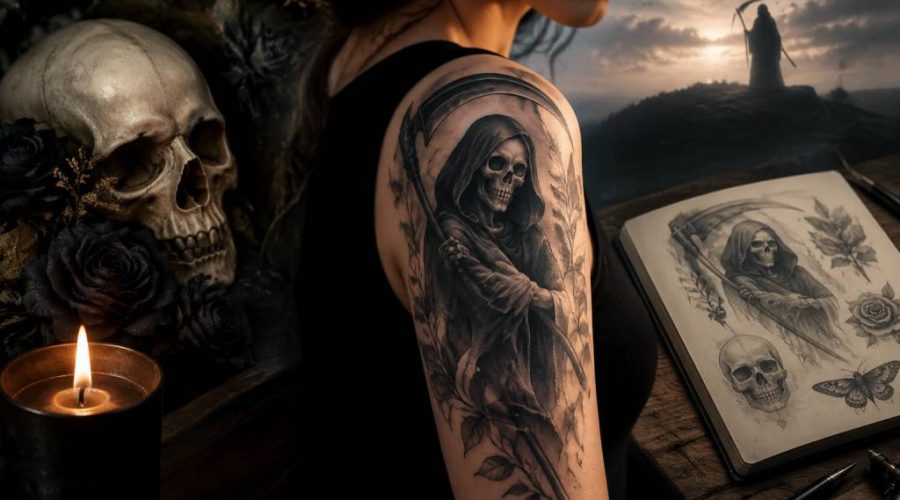 Tatouage mort : significations, inspirations et conseils pour un motif inoubliable