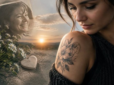 Deuil tatouage maman décédée : idées symboliques pour honorer sa mémoire