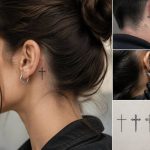 Tatouage croix derrière l’oreille : significations, styles et conseils avant de se lancer