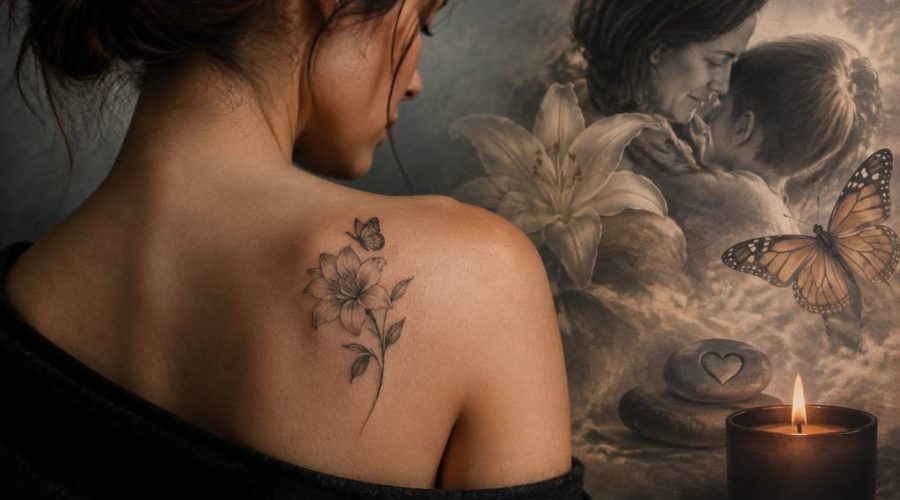 Tatouage décès mère : idées symboliques pour lui rendre hommage