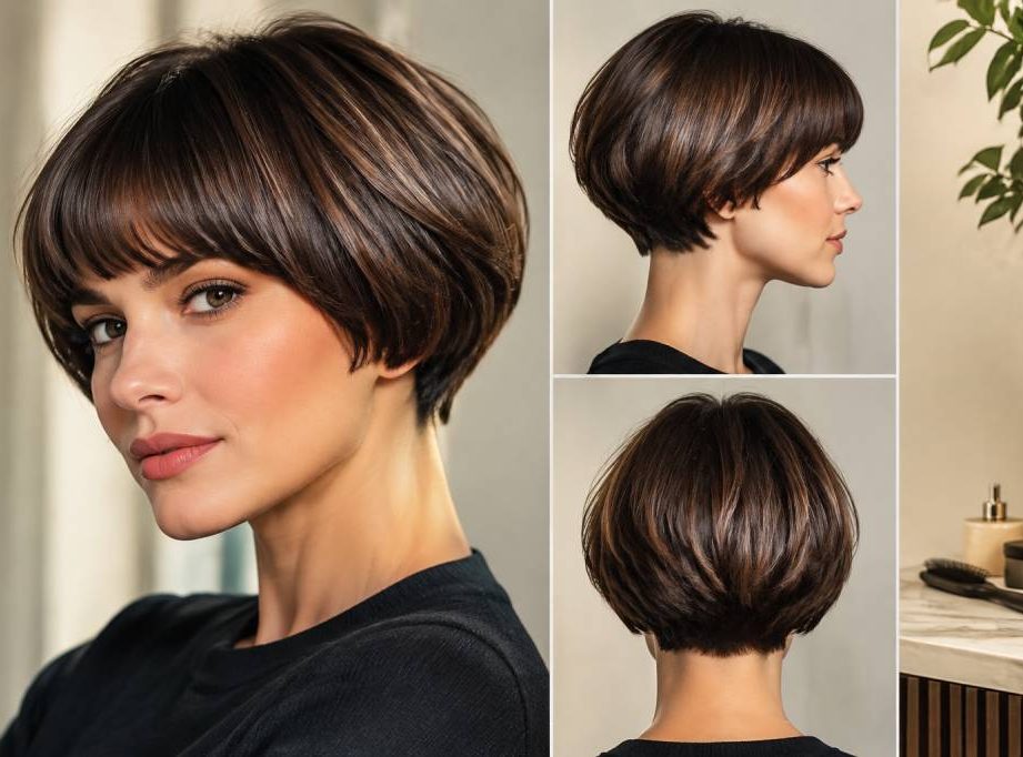 Coupe carré boule nuque courte : la tendance capillaire moderne à adopter cette saison