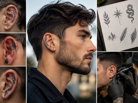 Tatouage oreille homme : idées, styles et conseils pour bien choisir