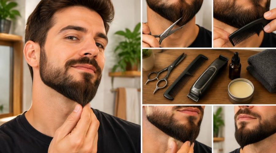 Barbe en pointe : comment la tailler et l’entretenir facilement