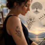 Tatouage grand parent décédé : idées symboliques pour honorer sa mémoire
