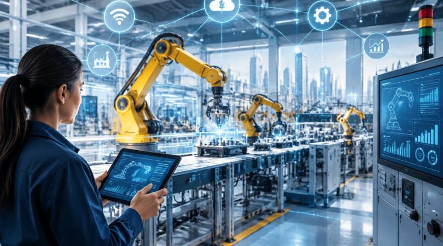 Smart industries : comment les usines intelligentes transforment notre quotidien