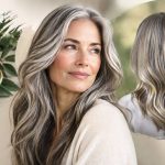 Balayage inversé cheveux gris : illuminer sa chevelure avec naturel